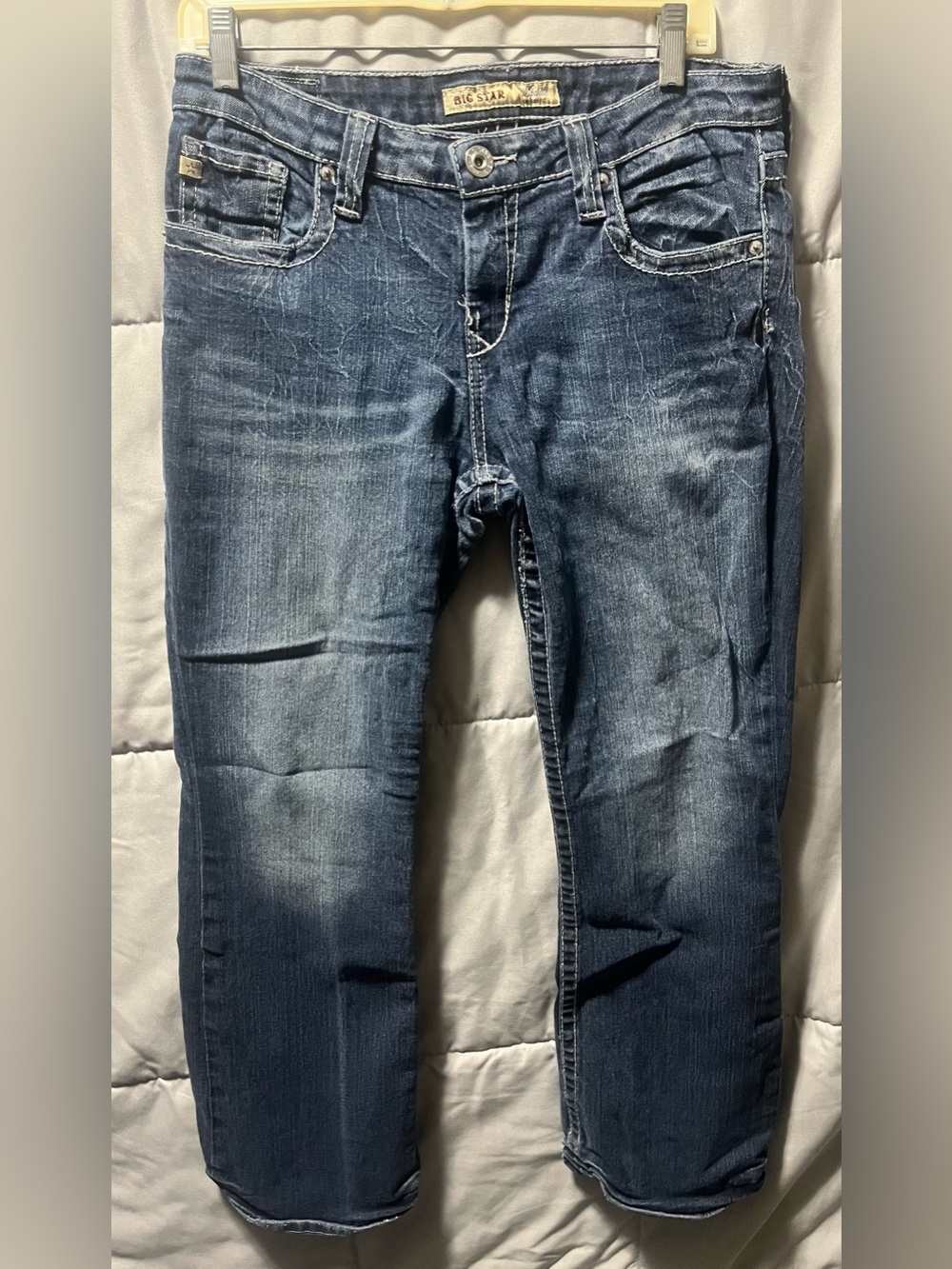 Big Star Jeans Size 31 Short 31S Maddie Mid Rise Fit Y2K